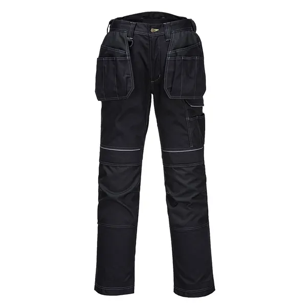 Portwest PW3 Mens Holster Work Trousers T602NBR36 Colour: Navy / Black