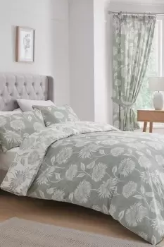 'Chrysanthemum' Easy Care Duvet Cover Set