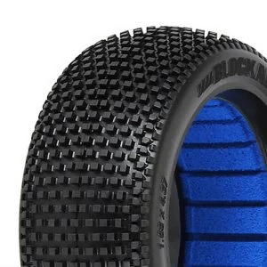 Proline 'Blockade' S4 S/Soft 1/8 Buggy Tyres W/Closed Cell