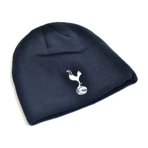 Spurs Knitted Beanie Hat Navy