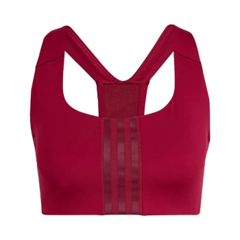 adidas Powerimpact Training Medium-Support Bra Womens - Legacy Burgundy