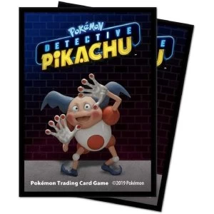 Ultra Pro Pikachu Detective Pikachu - Mr. Mime Deck Protectors (65 Sleeves)