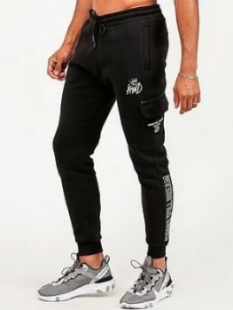 Kings Will Dream Kings Will Dream Carso Jogger, Black/White Size M Men