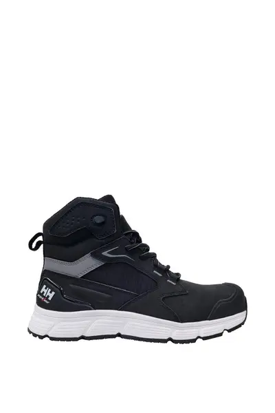Helly Hansen Mens Kensington MXR Mid Work Boots UK Size 9 (EU 43) BLACK/WHITE HH059-BLKWH-9