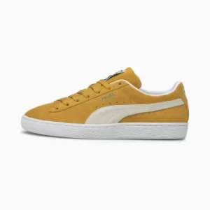 Womens PUMA Suede Classic Xxi Trainers, Yellow, size 7.5, Shoes