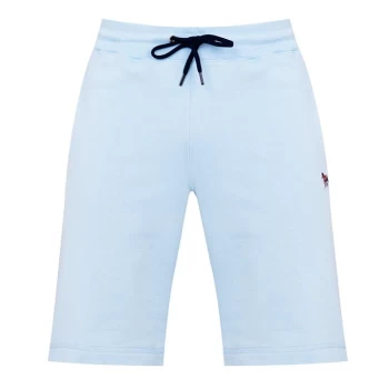 Paul Smith Zebra Fleece Shorts - Blue