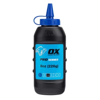 Ox Tools OX-P025702 226g/8oz Pro Chalk Refill - Blue