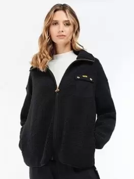 Barbour International Monaco Overlayer - Black, Size 8, Women