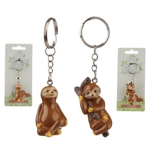 Fun Sloth Keyring (1 Random Supplied)