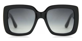 Gucci GG0141S Sunglasses Black 001 53mm