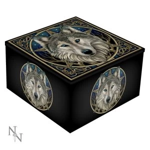 Wild One Wolf Mirror Box