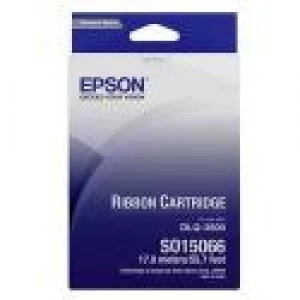 Epson S015066 Black Ribbon Cartridge