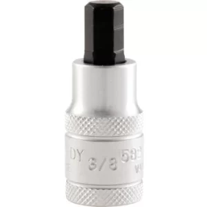 Kennedy-Pro 3/8" A/F X 55MM Hex Bit Socket 1/2" Sq Dr