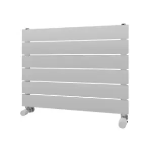 Ximax Vertirad Horizontal Satin White Horizontal Designer Panel Radiator, (W)600mm X (H)445mm