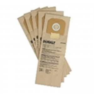 DEWALT Paper Bags For DCV586M Dust Extractor Pack of 5