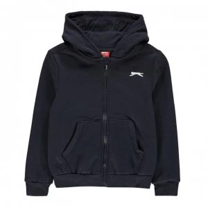 Slazenger Zipped Hoody Junior - Navy