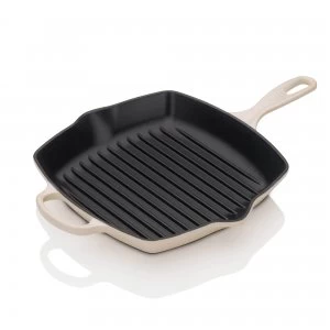 Le Creuset Signature Cast Iron Grillit Almond