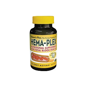 Natures Plus Hema Plex Chewables CherryRaspberry 60 Chewables