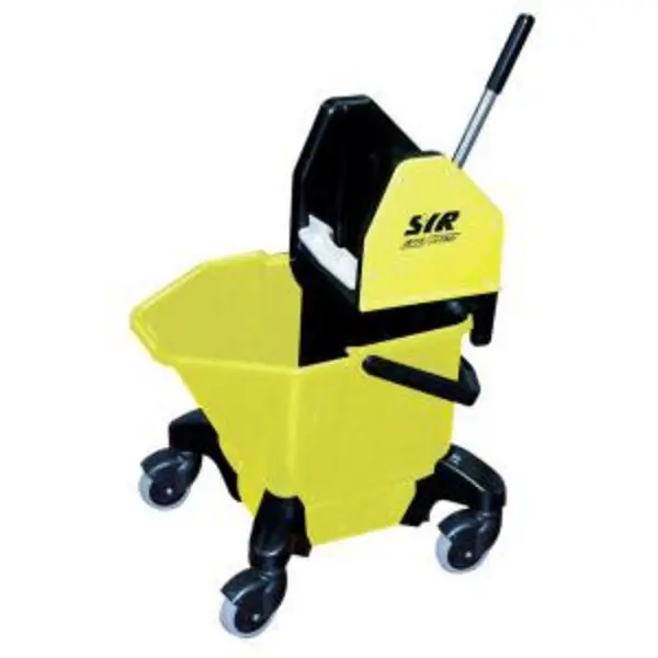 ValueX Combo Mop Bucket With Wringer 13 Litre With Heavy Duty Castors EXR22721CP