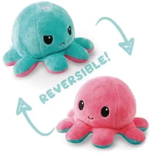 Reversible Octopus Plushie (Pink/Light Blue)