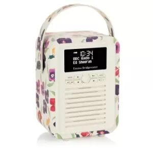 VQ Retro Mini DAB Radio - Emma Bridgewater Wallflower