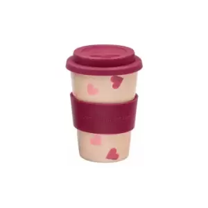 Emma Bridgewater Pink Hearts Rice Husk Cup