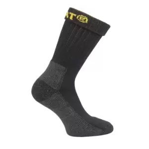 Caterpillar Industrial Work Sock 2 Pk / Mens Socks (11-14) (Black)