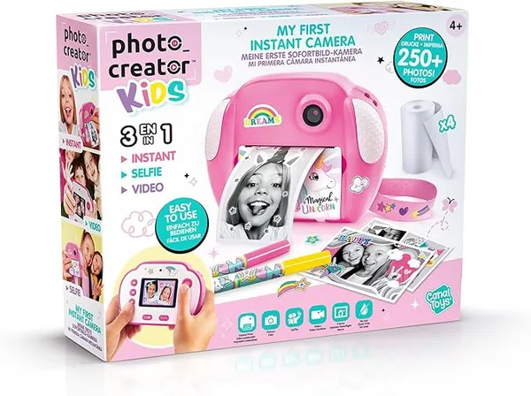 Photo Creator Photo Creator Kids Instant Camera Pink