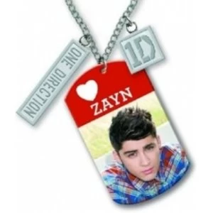 One Direction (1D) 16" Tag Necklace - Zayn