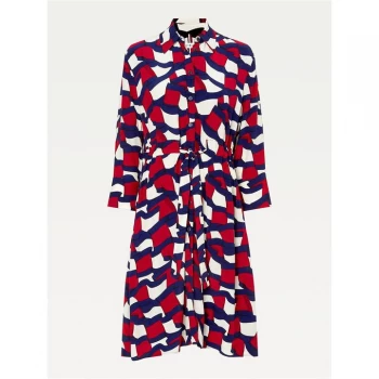 Tommy Hilfiger Motion Flag Dress - MOTION FLAG 0G3