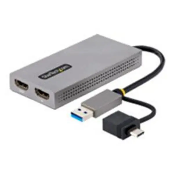 StarTech.com USB to Dual HDMI Adapter 107B-USB-HDMI