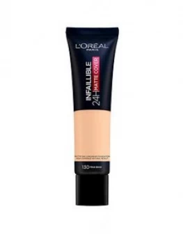 LOreal Paris LOreal Paris Infallible 24Hr Matte Cover Foundation 35ml With Spf 18