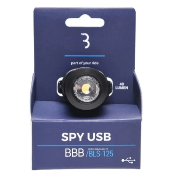 BBB Spy USB LED Headlight - Black