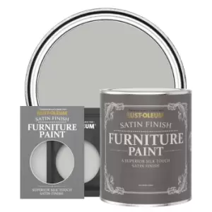 Rust-Oleum Satin Furniture & Trim Paint - FLINT - 750ml