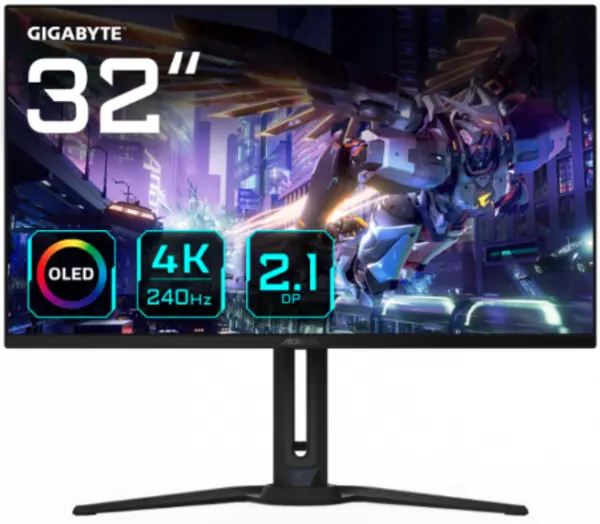 Gigabyte 32" FO32U2P 4K Ultra HD Gaming OLED Monitor