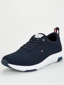 Tommy Hilfiger Corporate Knit Modern Runner Trainers - Desert Sky Navy