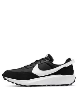 Nike Waffle Debut - Black/White, Size 6, Men