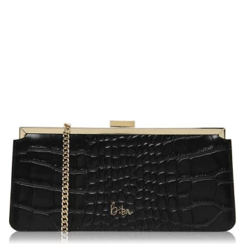 Biba Biba Frame Clutch Bag - Black Croc