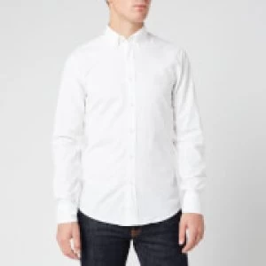 Hugo Boss Mabsoot 1 Oxford Shirt White Size L Men