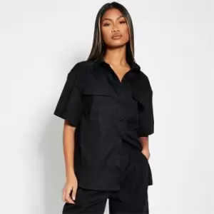 I Saw It First Twill Utility Shirt Co-Ord - Neutral