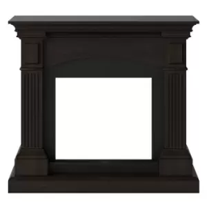 Tagu Magna Electric Fireplace - Espresso Wenge Mantel Only No Plug