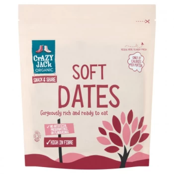 Crazy Jack Organic Ready To Eat Soft Dates - 200g