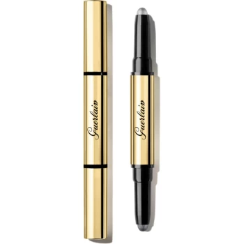 GUERLAIN Mad Eyes Contrast Shadow Duo Long-Lasting Eyeshadow in Pencil Limited Edition Shade Icy Grey & Dazzling Silver 1,6 g