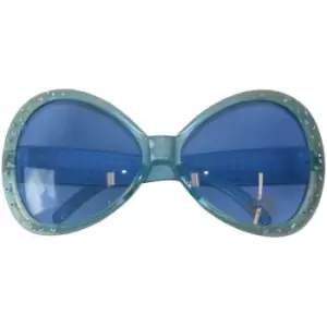 Party Glasses Diamond Frame (Blue)