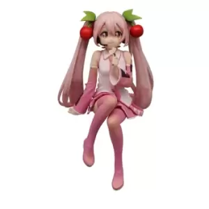 Hatsune Miku Noodle Stopper PVC Statue Sakura Miku 2022 Ver. 14 cm