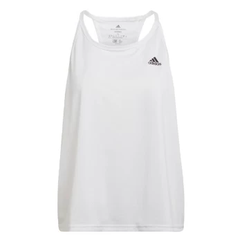 adidas Parley Run Fast Running Tank Top Womens - White