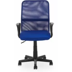 Premier Housewares - Stratford Dark Blue Home Office Chair