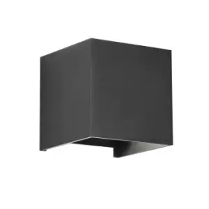 Open Outdoor SMART LED Wall Light IP54 2x5W Anthracite