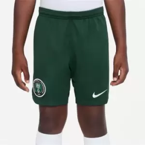 Nike Nigeria Home Match Shorts 2022 2023 Juniors - Green