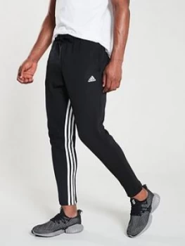 adidas Inside Leg 3 Stripe Pants - Black Size M Men